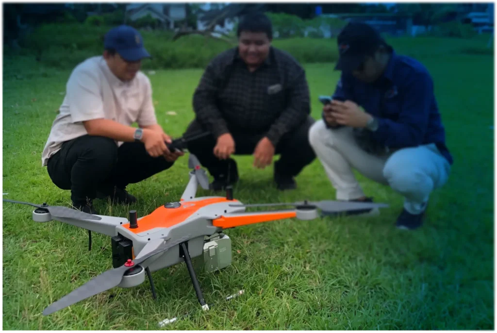 Pelatihan LiDAR UAV PT Zonex Geomatics Indonesia 2024