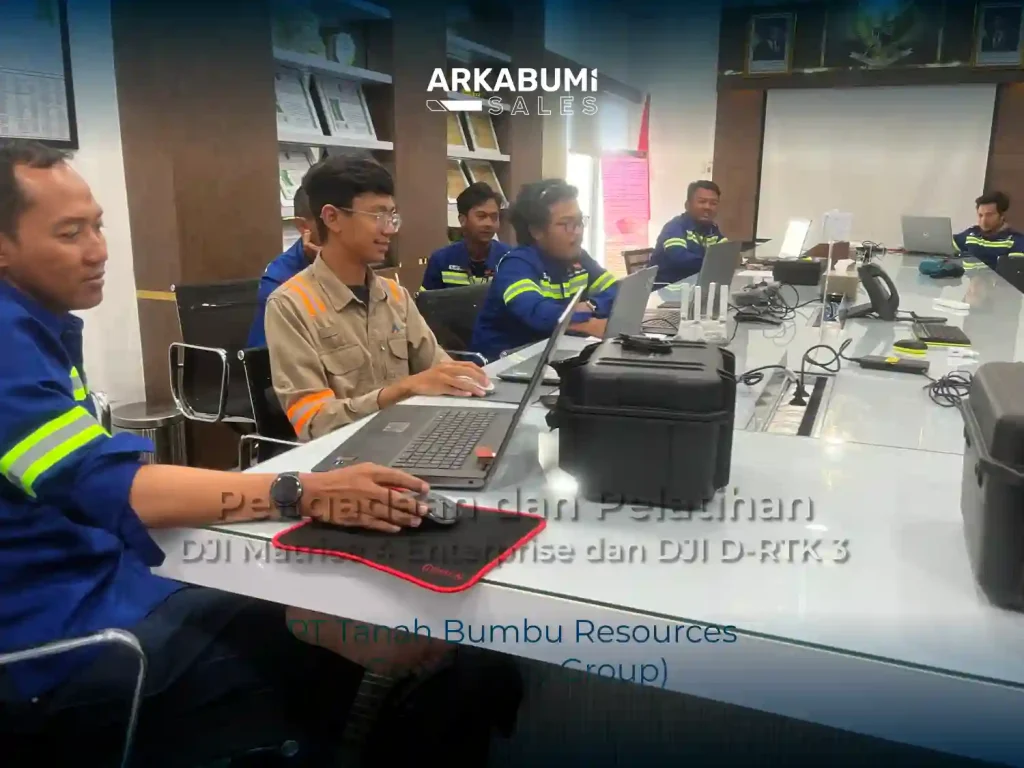 Dokumentasi Pengadaan DJI Matrice 4 Enterprise dan DJI D-RTK 3 oleh PT Tanah Bumbu Resources (Geo Energy Group)