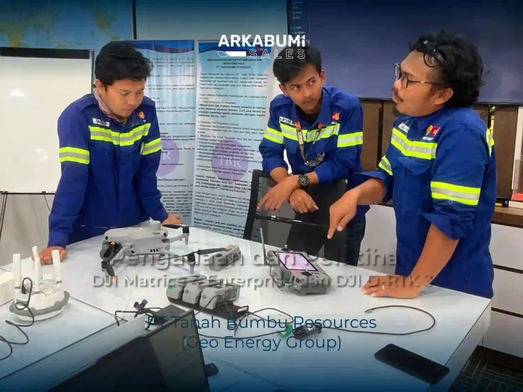 Dokumentasi Pengadaan DJI Matrice 4 Enterprise dan DJI D-RTK 3 oleh PT Tanah Bumbu Resources (Geo Energy Group)