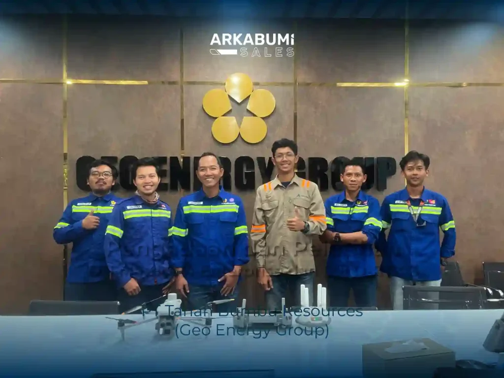 Dokumentasi Pengadaan DJI Matrice 4 Enterprise dan DJI D-RTK 3 oleh PT Tanah Bumbu Resources (Geo Energy Group)