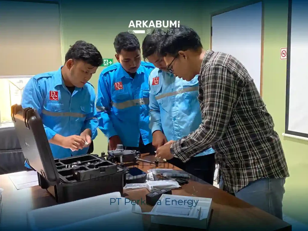 Dokumentasi "Pengadaan dan Pelatihan UAV Drone DJI Mavic 3 Multispectral Set" pada Juni 2026 bersama PT Perkasa Energy