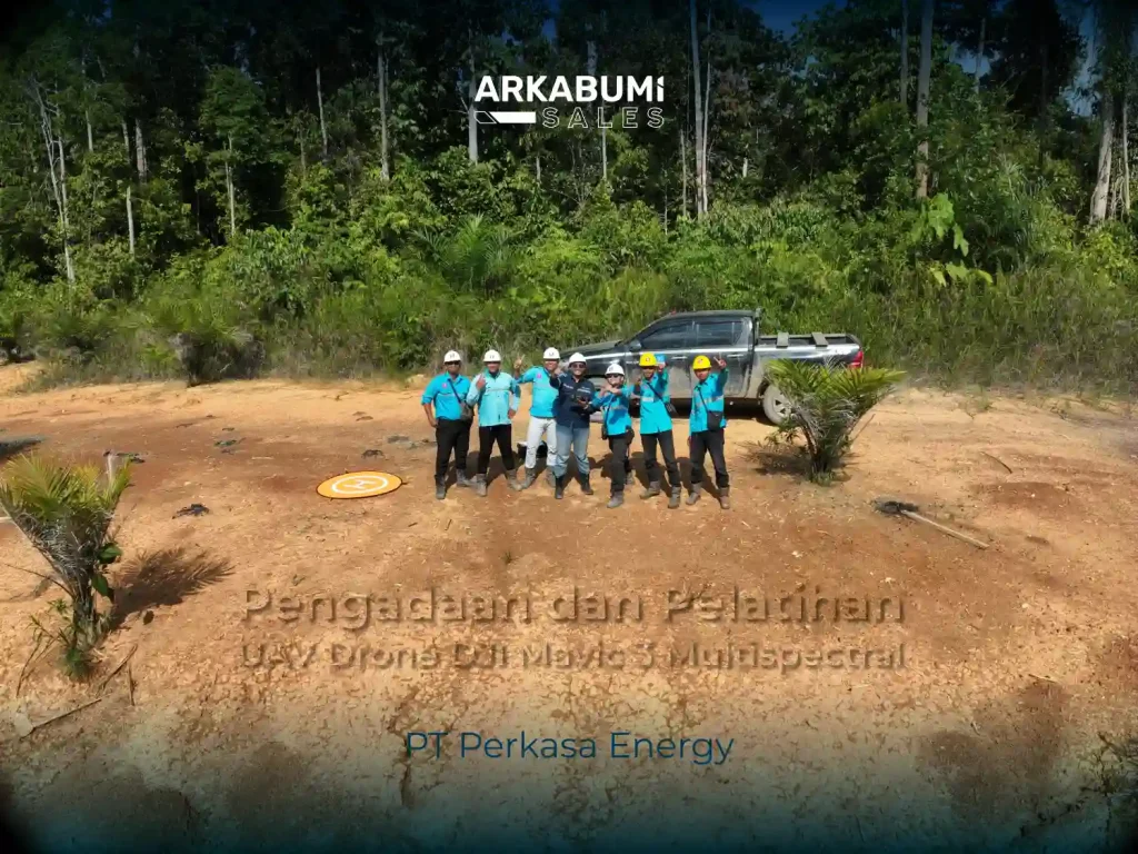 Dokumentasi "Pengadaan dan Pelatihan UAV Drone DJI Mavic 3 Multispectral Set" pada Juni 2026 bersama PT Perkasa Energy