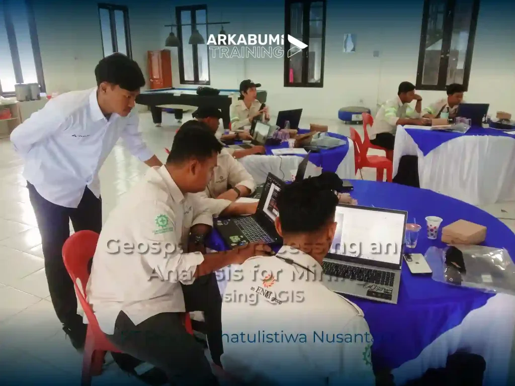 Dokumentasi Pelatihan "Geospatial Processing and Analysis for Mining (QGIS)" bersama PT Pesona Khatulistiwa Nusantara di Kab. Bulungan, Kalimantan Utara dengan instruktur Esa Angger Winasis dan asisten instruktur Ahmad Nur Aly dan Riva Nur Rohmatulloh