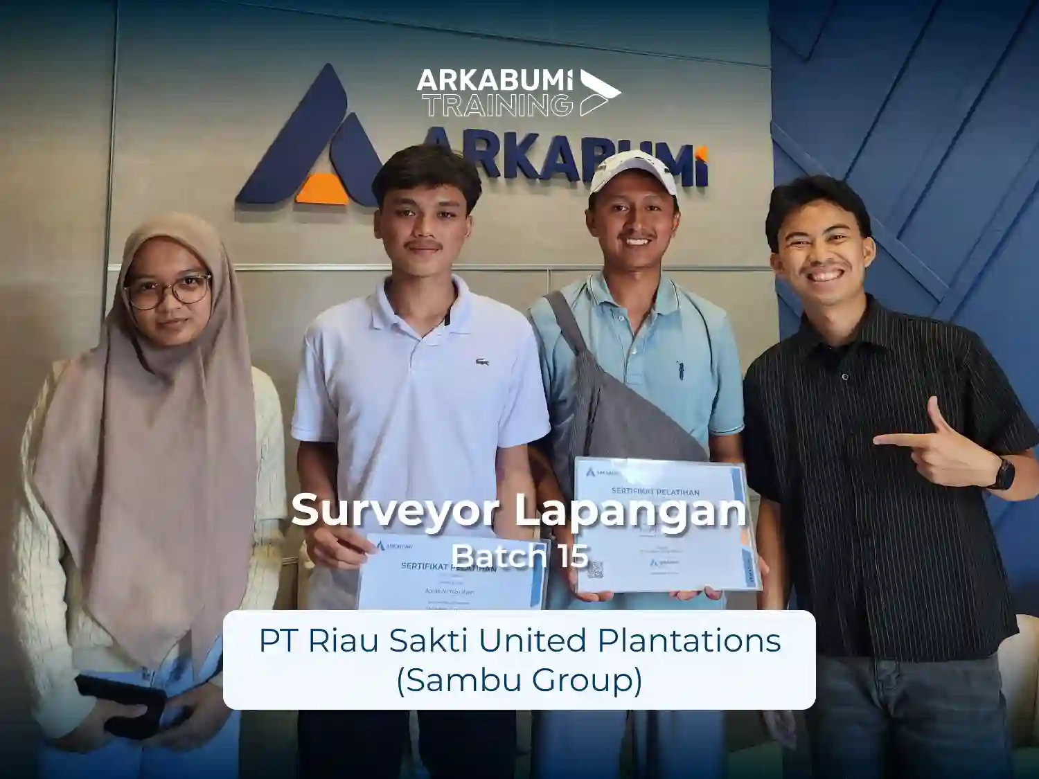 Pelatihan Surveyor – PT Riau Sakti United Plantations (Sambu Group)
